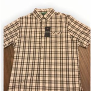 Chaps Shirt Plain Botton